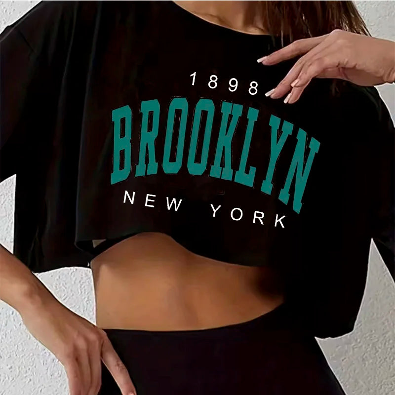 LA Crop Tee
