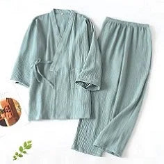 Crepe Cardigan Lounge Set