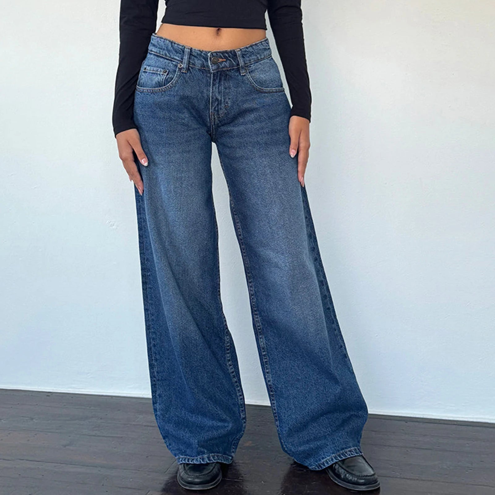 Saint Ivy Baggy Boyfriend Jeans
