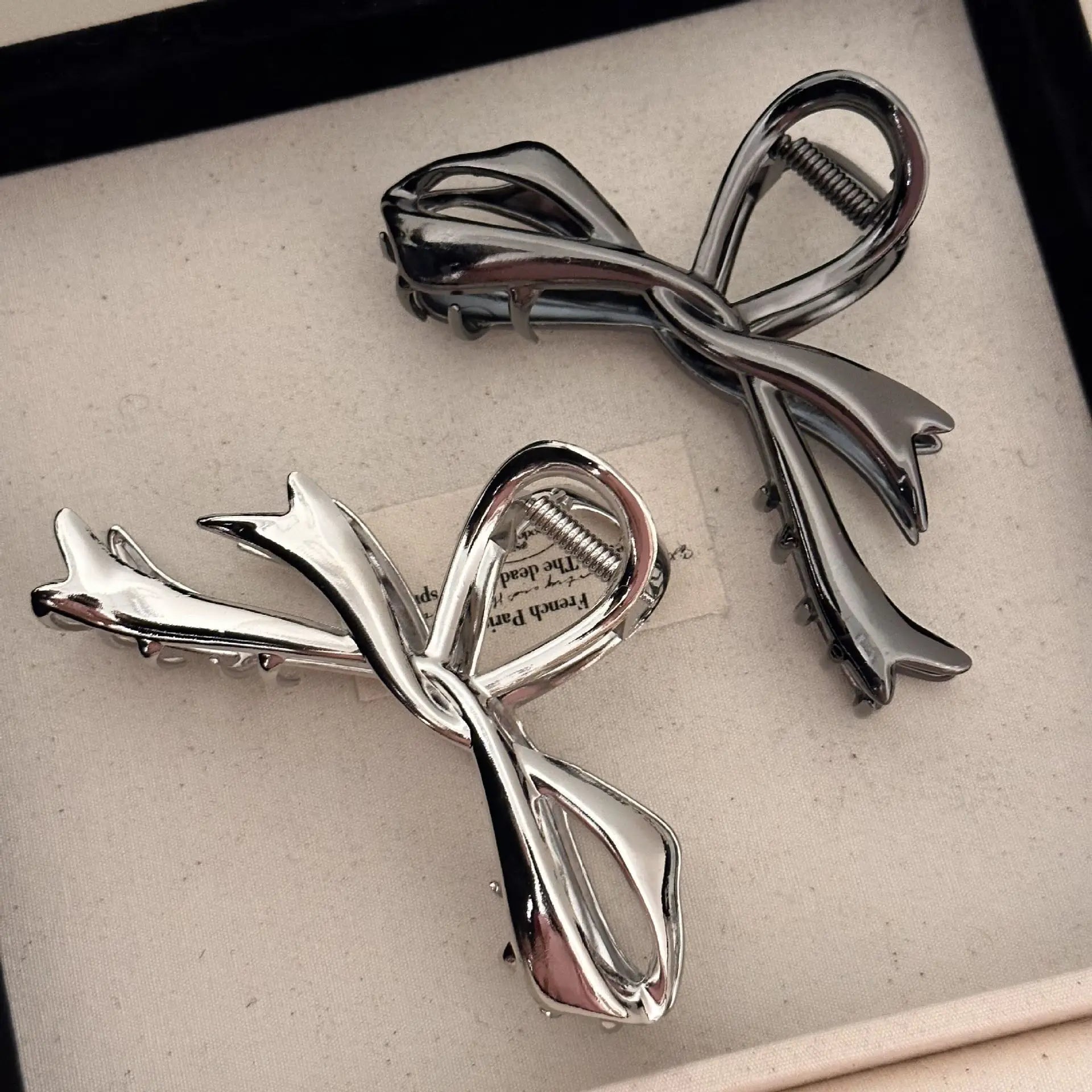 Geometric Metal Hair Claw