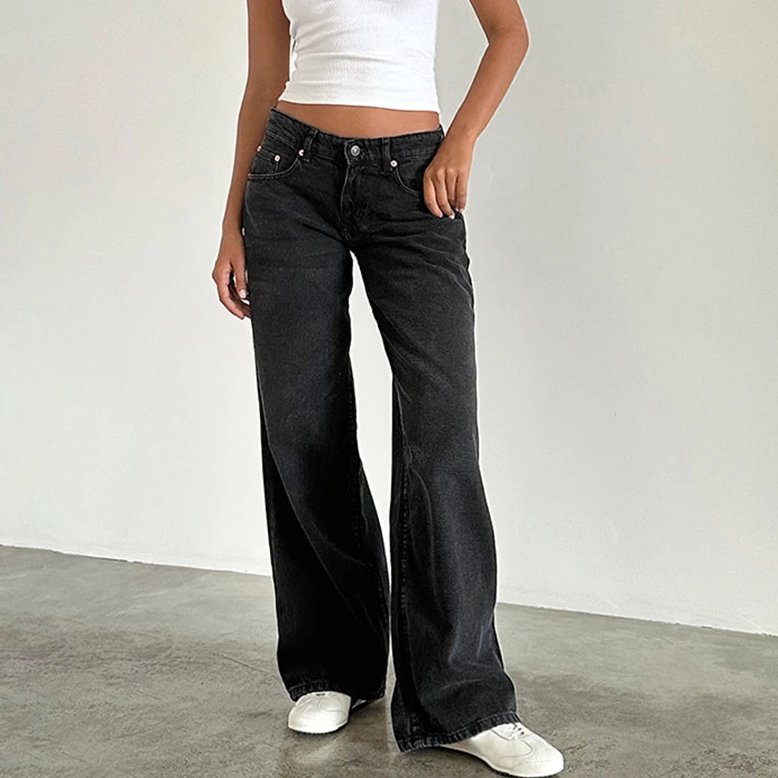 Saint Ivy Baggy Boyfriend Jeans