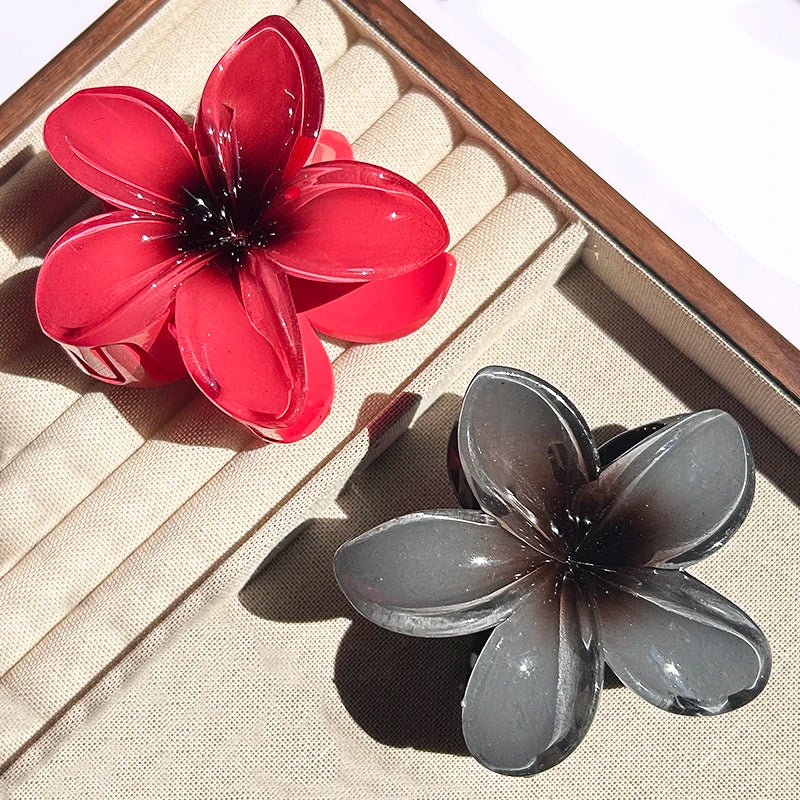 Flower Hair Claw Set