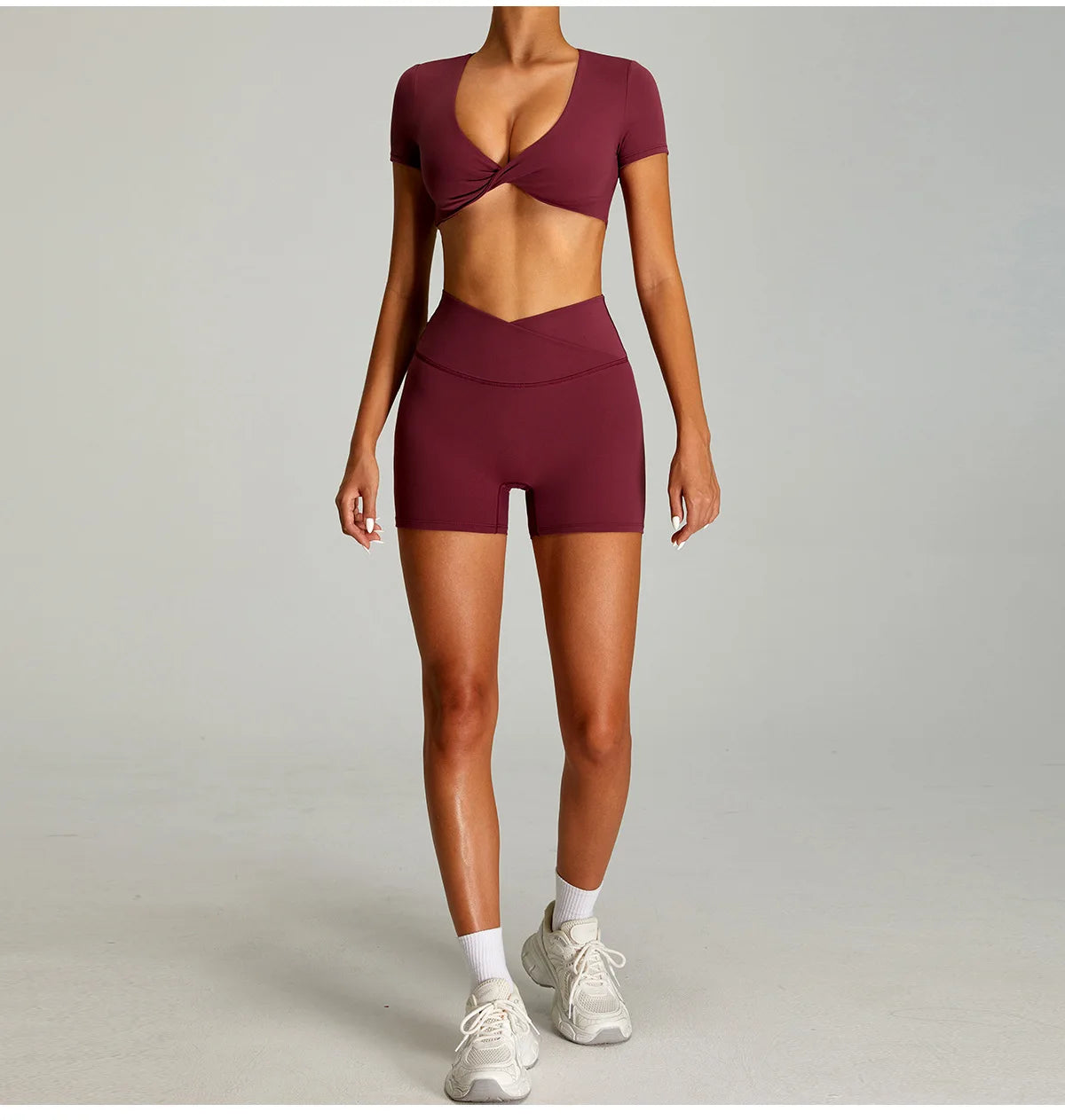 Open Back Crop Top