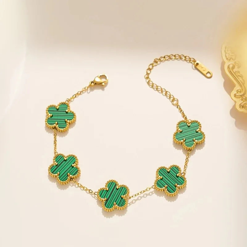 Five Petal Shell Bracelet