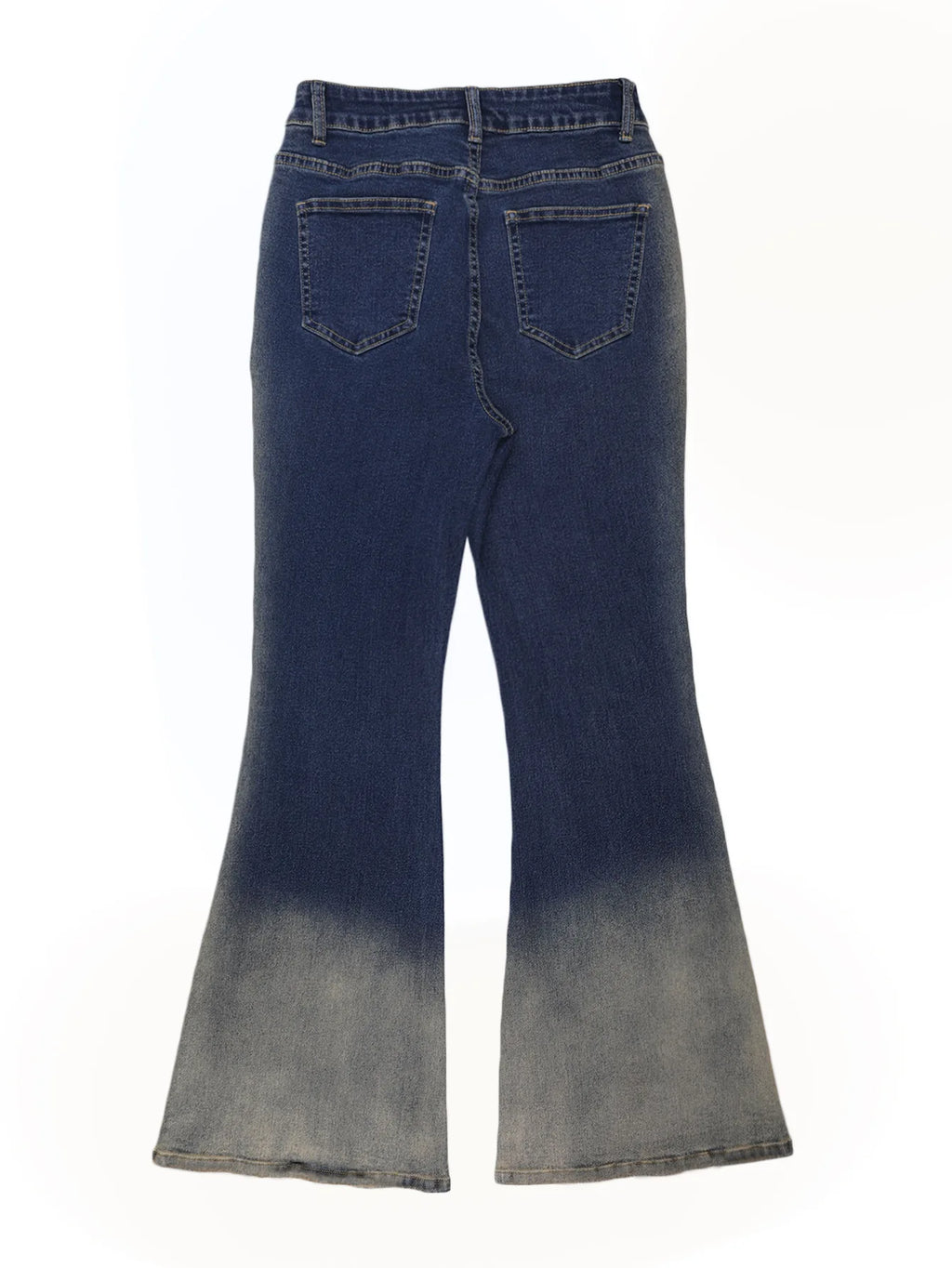 Saint Ivy Wide Leg Distressed Jeans