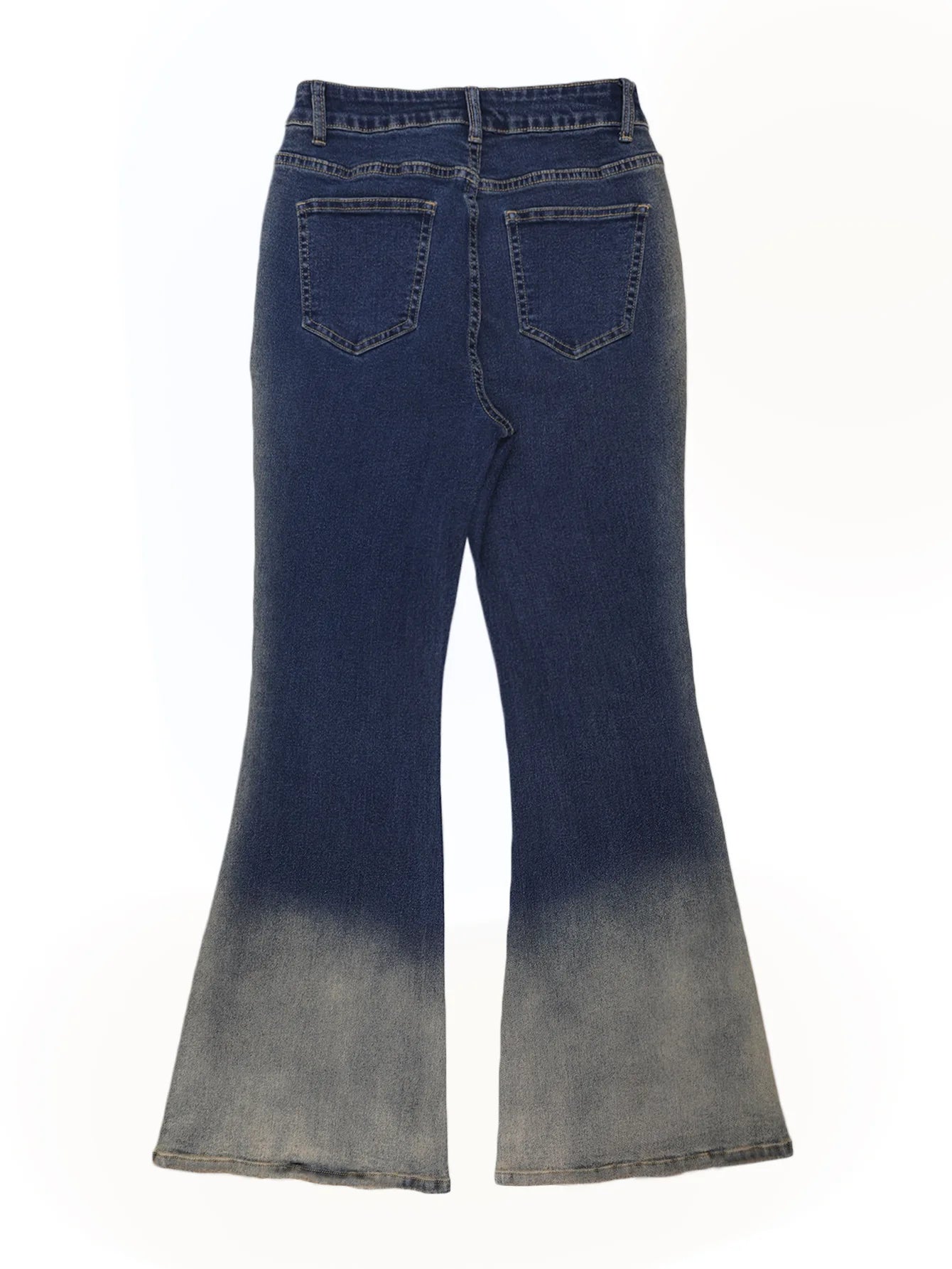 Saint Ivy Wide Leg Distressed Jeans