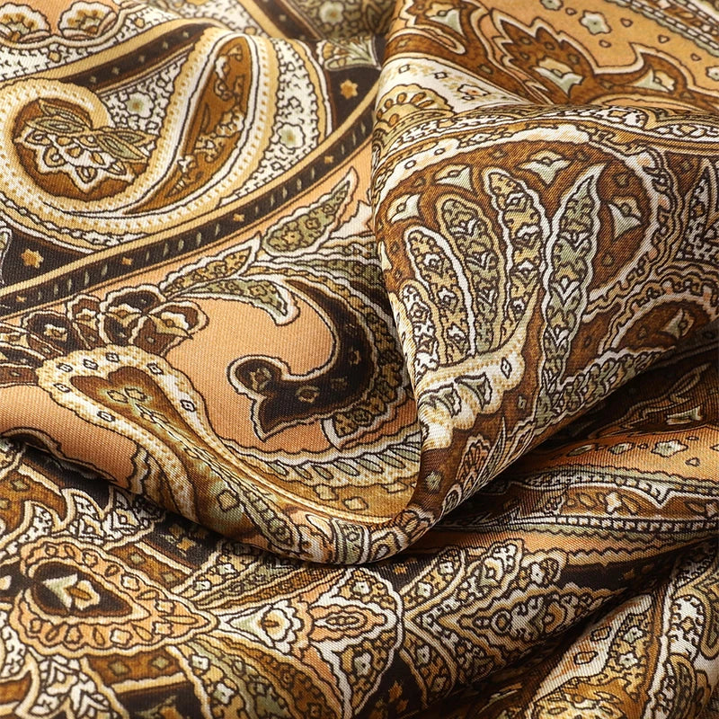 Bohemian Silk Square Scarf