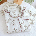 Crepe Cardigan Lounge Set
