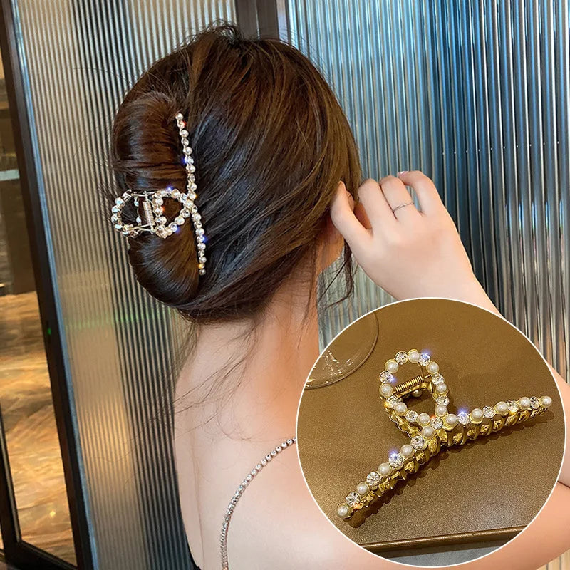 Geometric Metal Hair Claw
