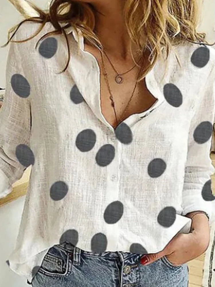 Linen Oversized Blouse