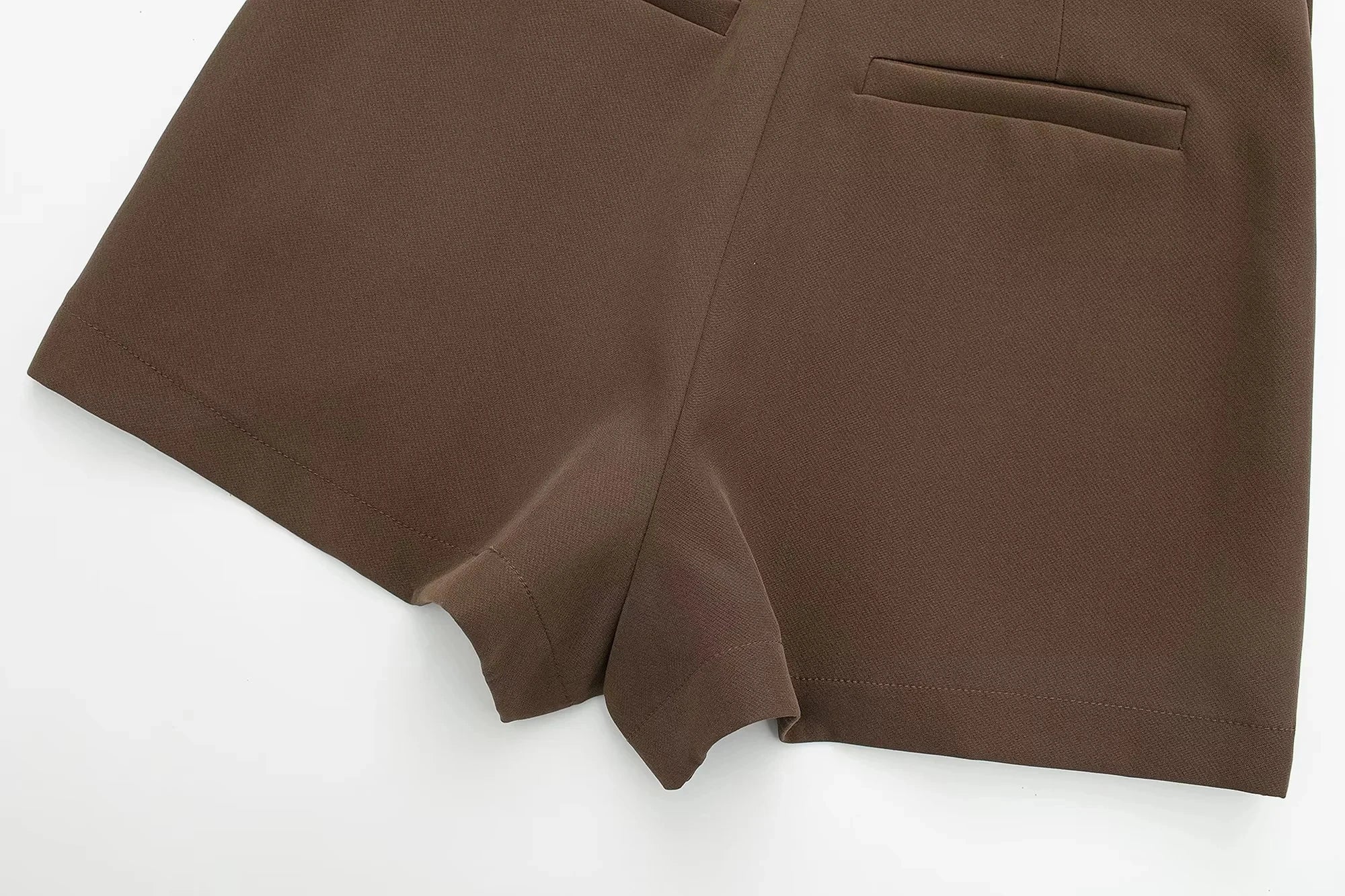 HXAO Women's Skirt Shorts Summer Beige Black Skirt Pants Woman Office High Waist Skort For Women Asymmetrical Pink Brown Skirt
