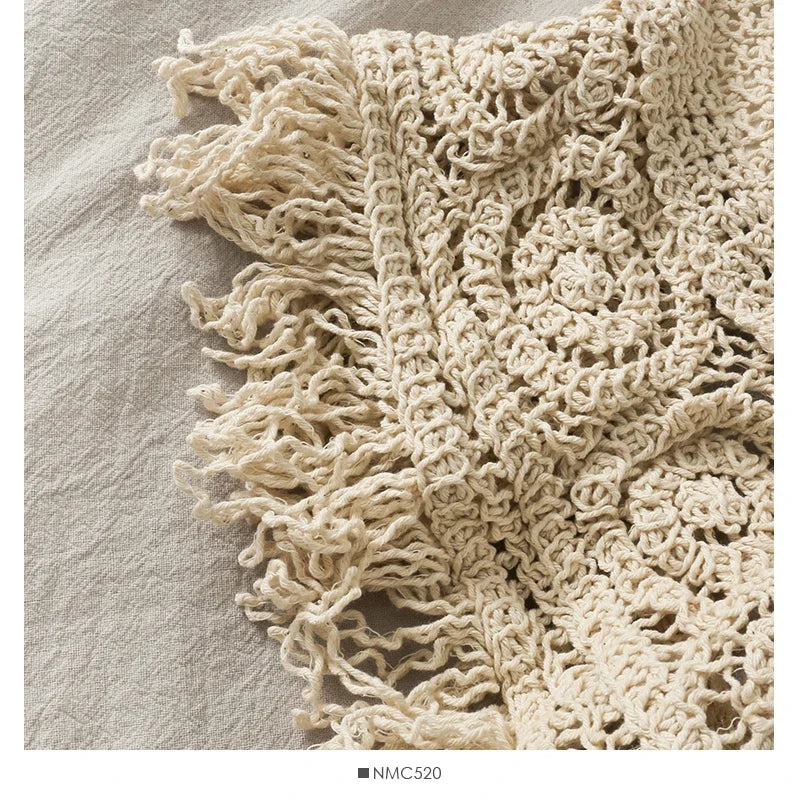 Ivory Lace Halter Crop Top
