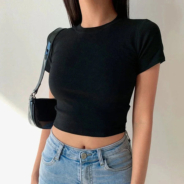 The Essential Crop Tee