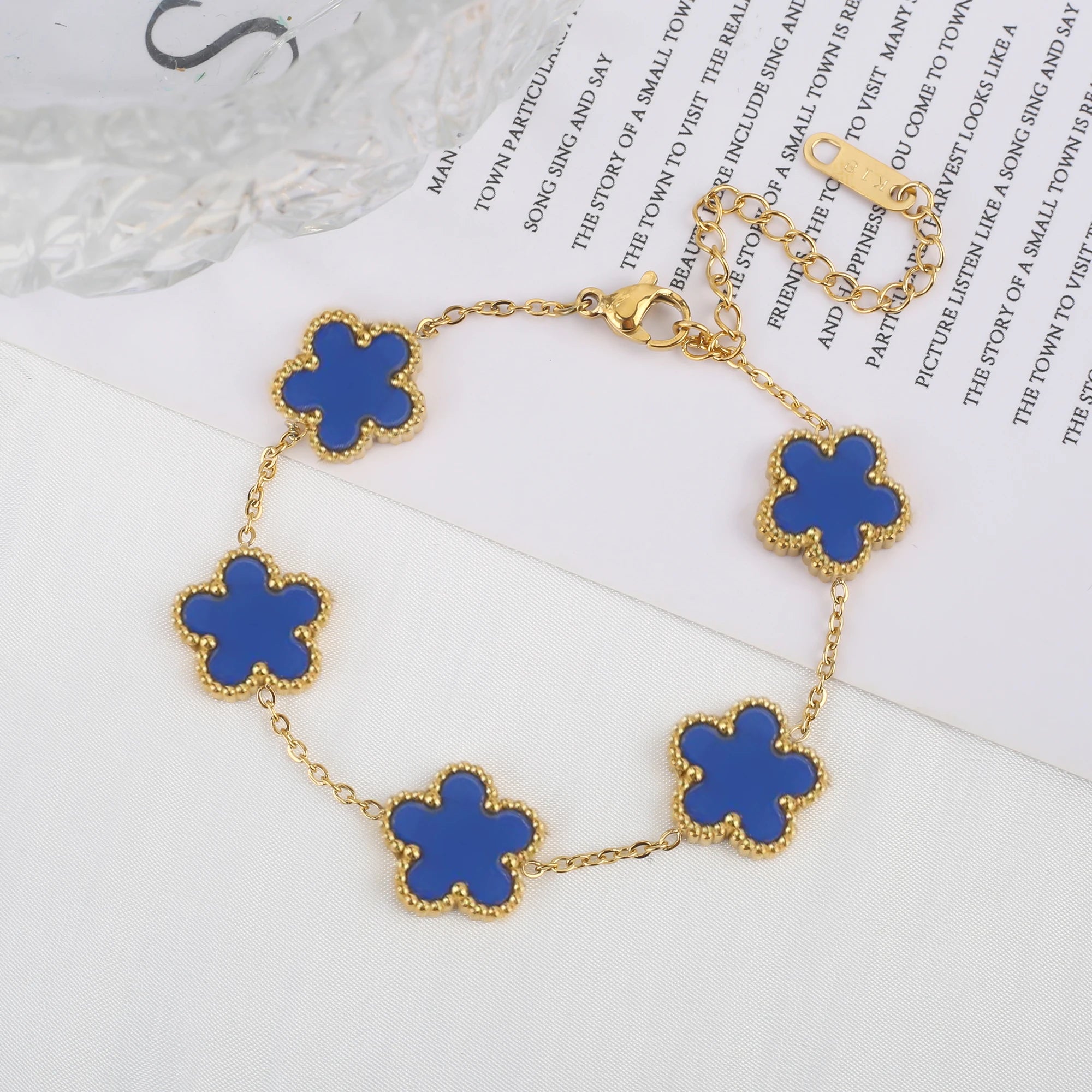 Five Petal Shell Bracelet