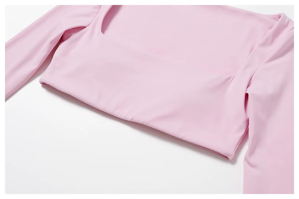 New Yoga Long sleeved Women's Outdoor Running Fitness Wear T-shirt Long sleeved Yoga Shirt Gym Push Up Workout Single Piece Top