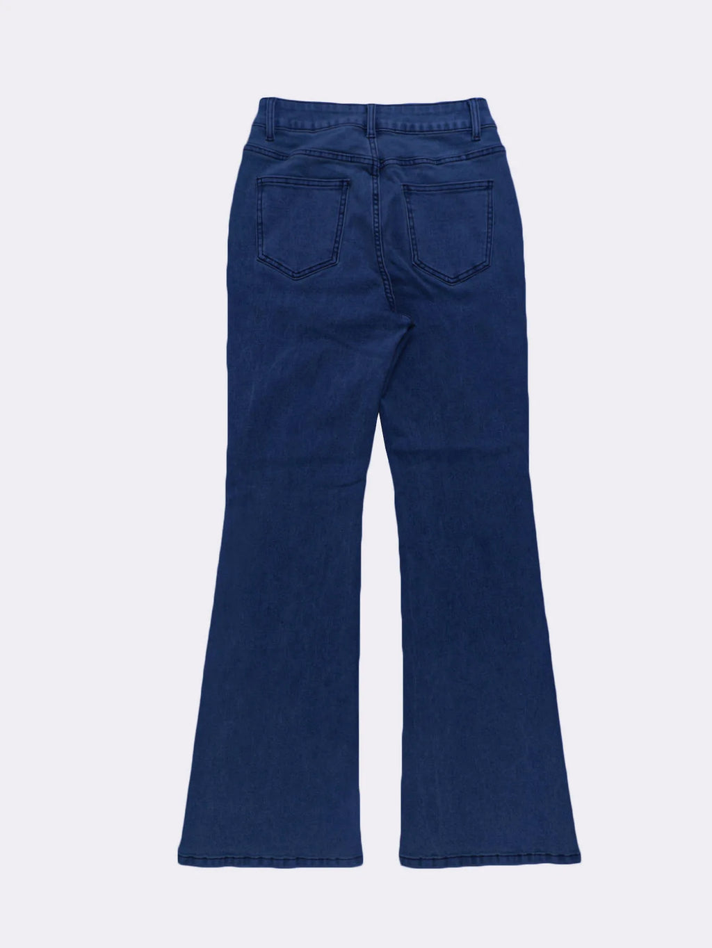 Saint Ivy Wide Leg Distressed Jeans