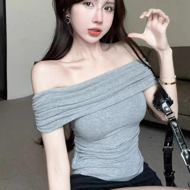 Bare Shoulder Tee
