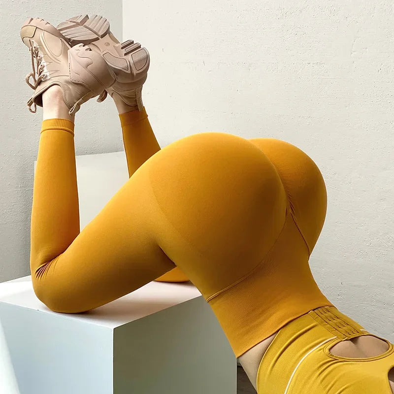 Seamless High-Waist Leggings