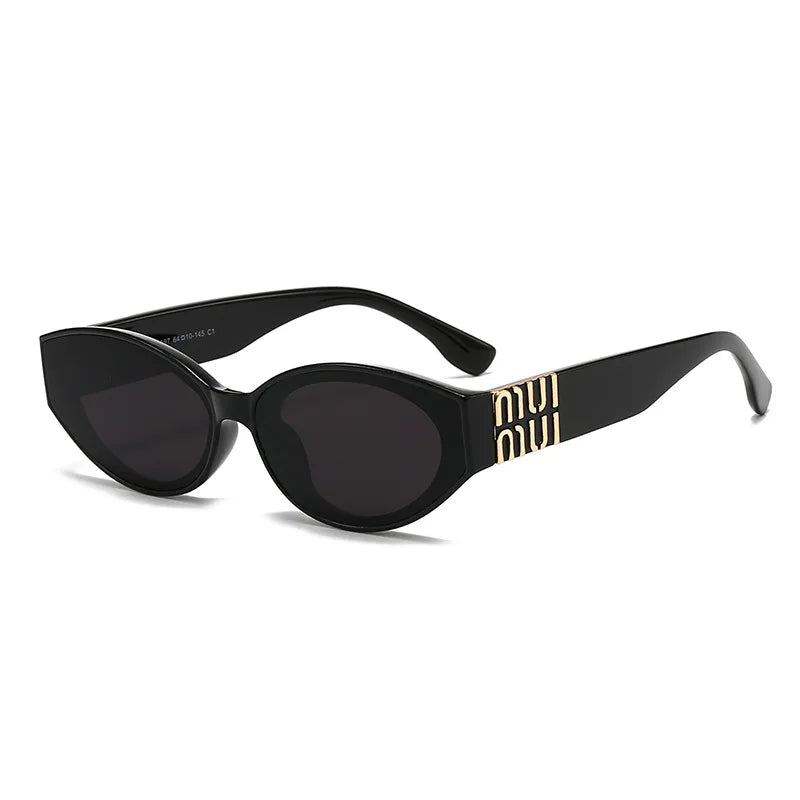 Oval Gradient Sunglasses