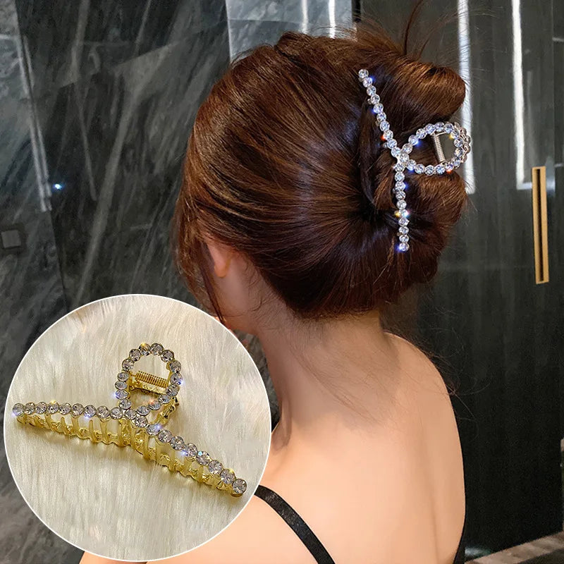 Geometric Metal Hair Claw