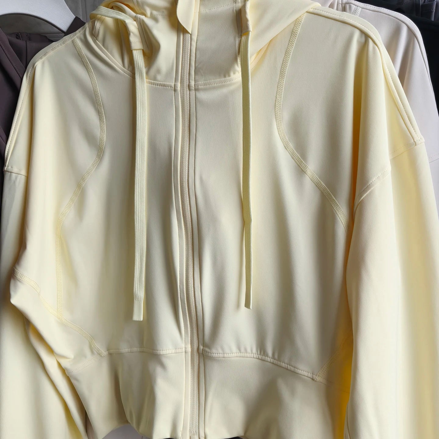 Women's Hooded Running Jacket Cycling Coat Yoga Jogging Shirt Tights Outdoor Sports Gym Clothing Running Wear Sportswear