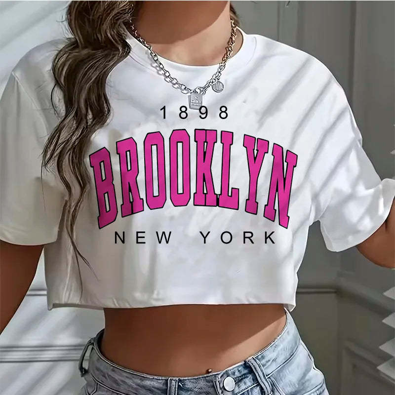 LA Crop Tee