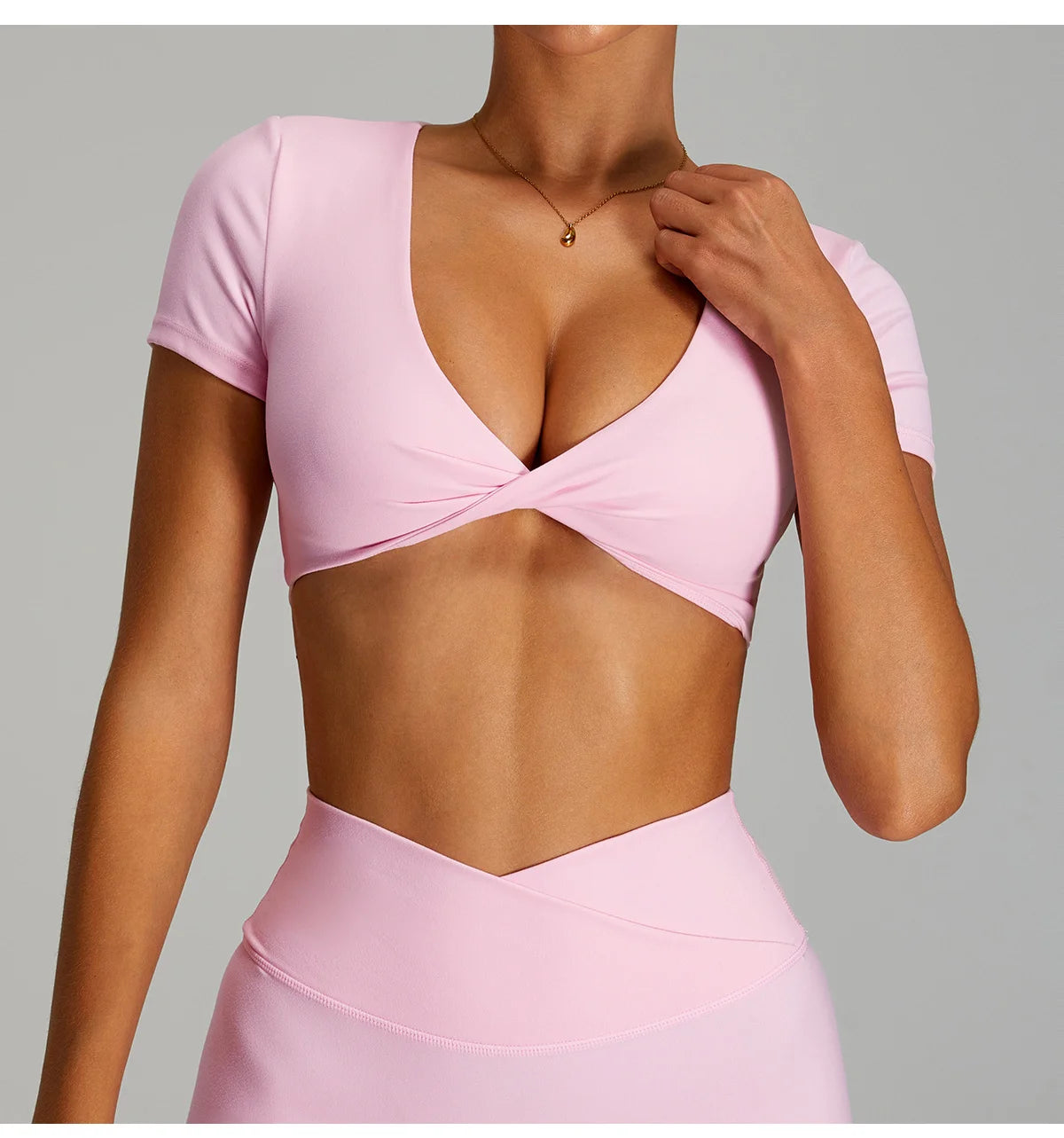 Open Back Crop Top
