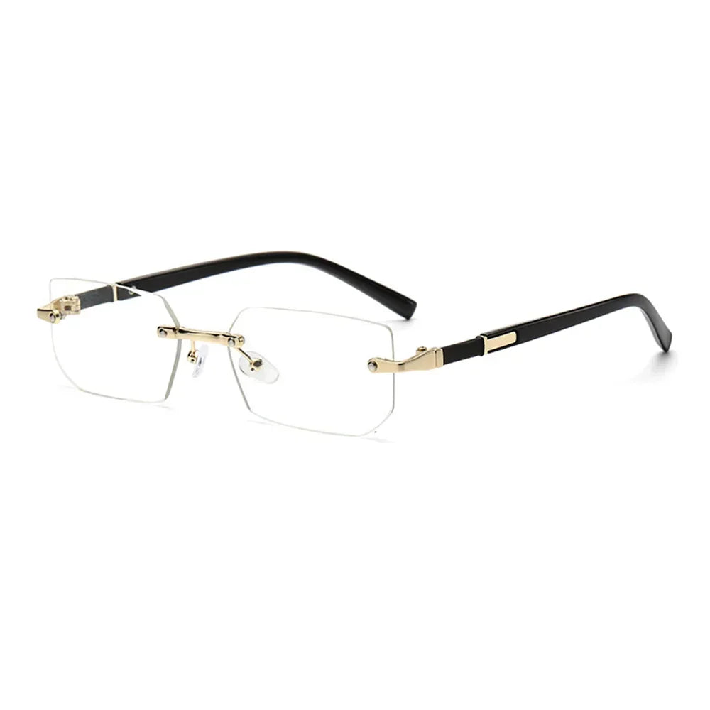 Rimless Rectangle Sunglasses