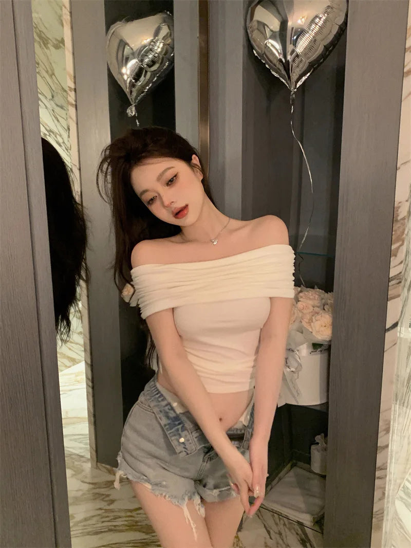 Bare Shoulder Tee