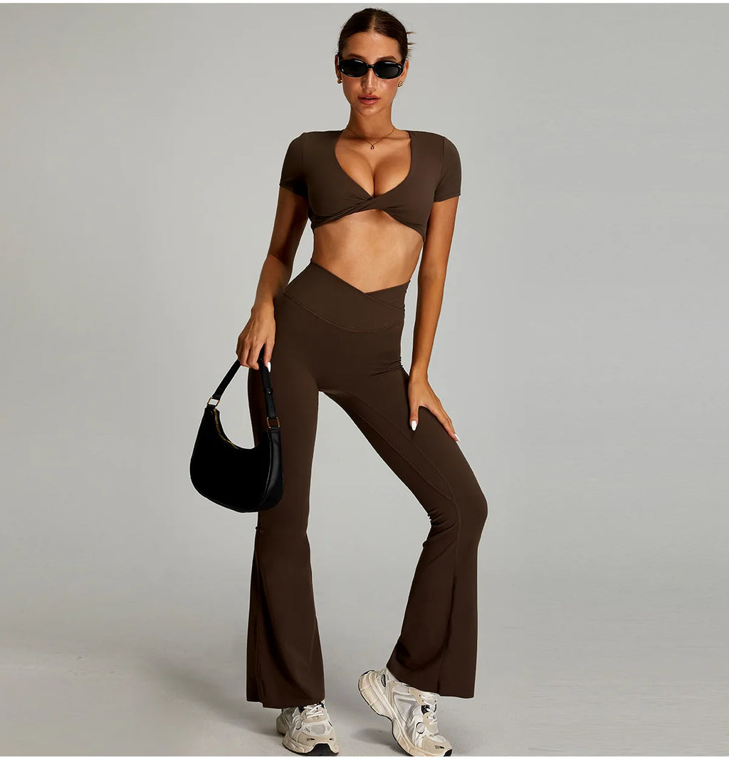 Open Back Crop Top