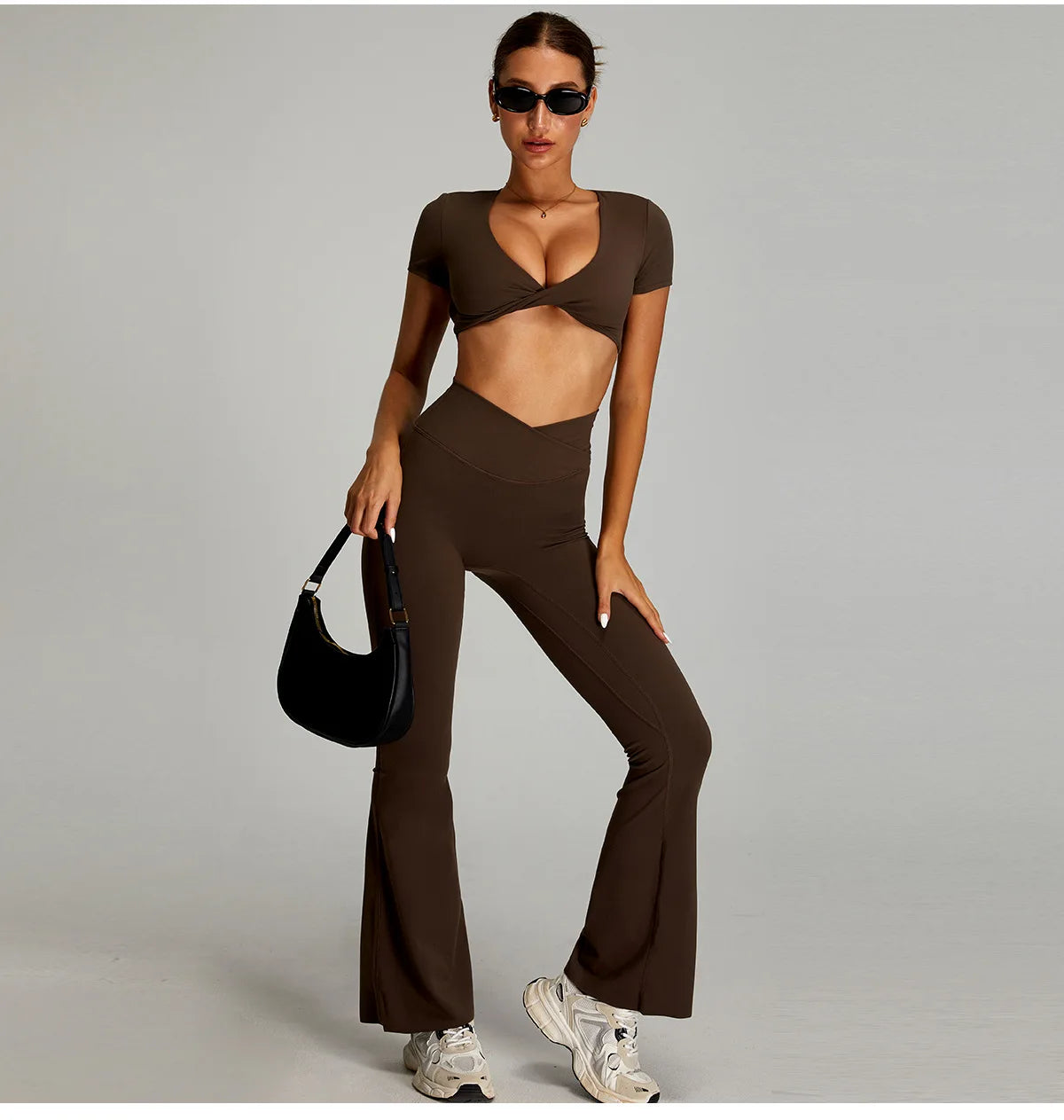 Open Back Crop Top
