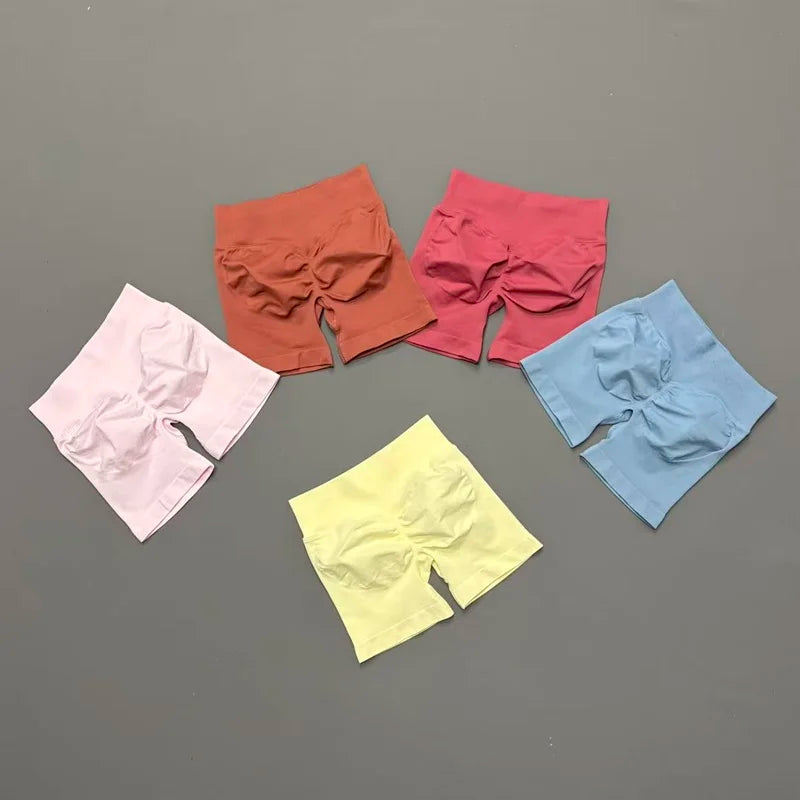 Women's Seamless Scrunch Biker Shorts