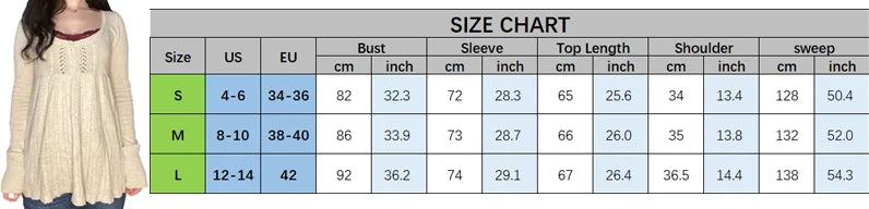 Y2K Babydoll Square-Neck Knit Pullover
