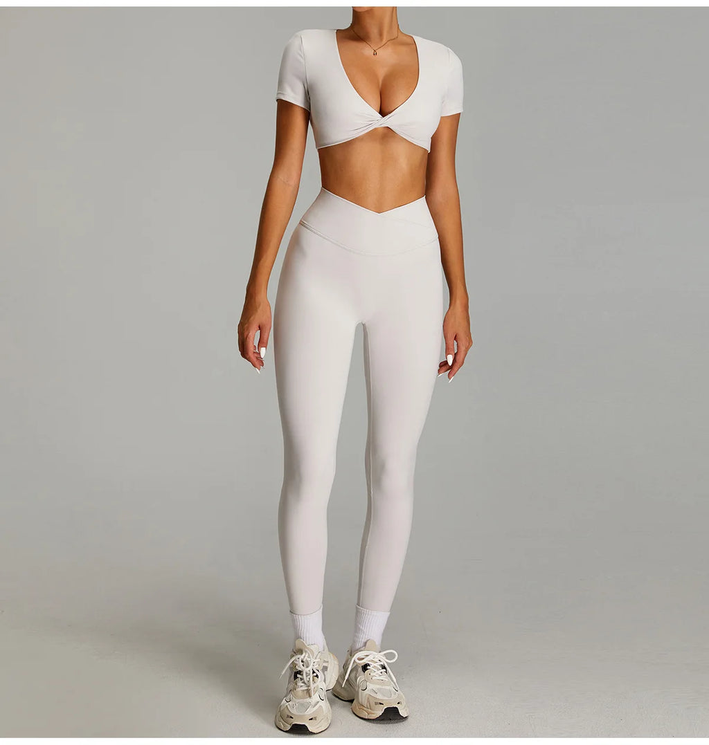 Open Back Crop Top