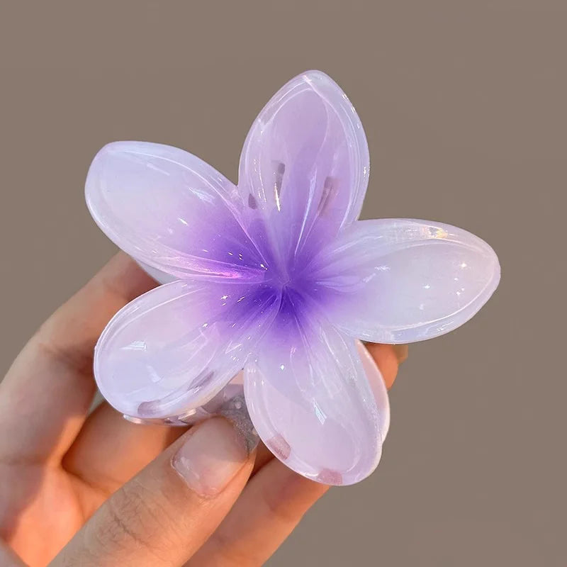 Floral Hair Claw Clip