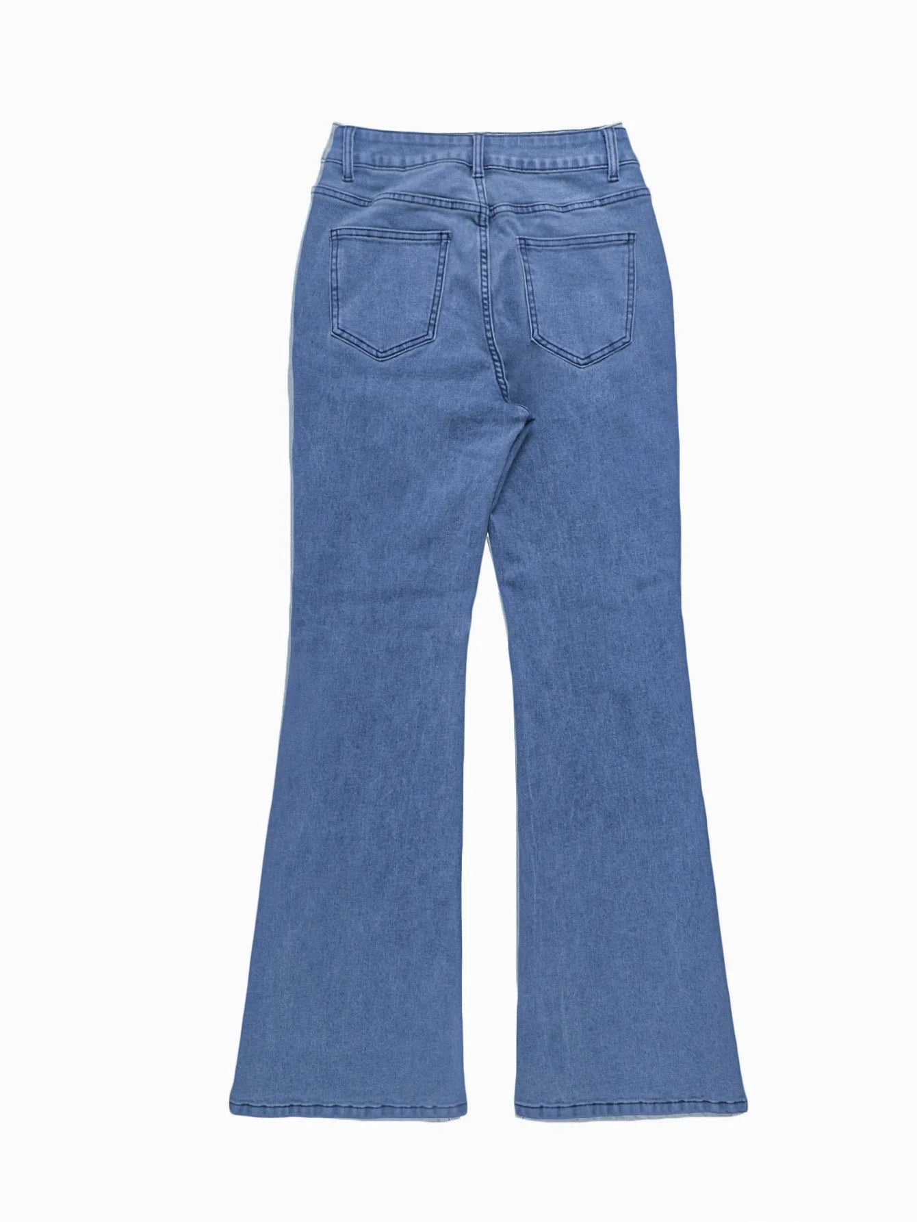 Saint Ivy Wide Leg Distressed Jeans