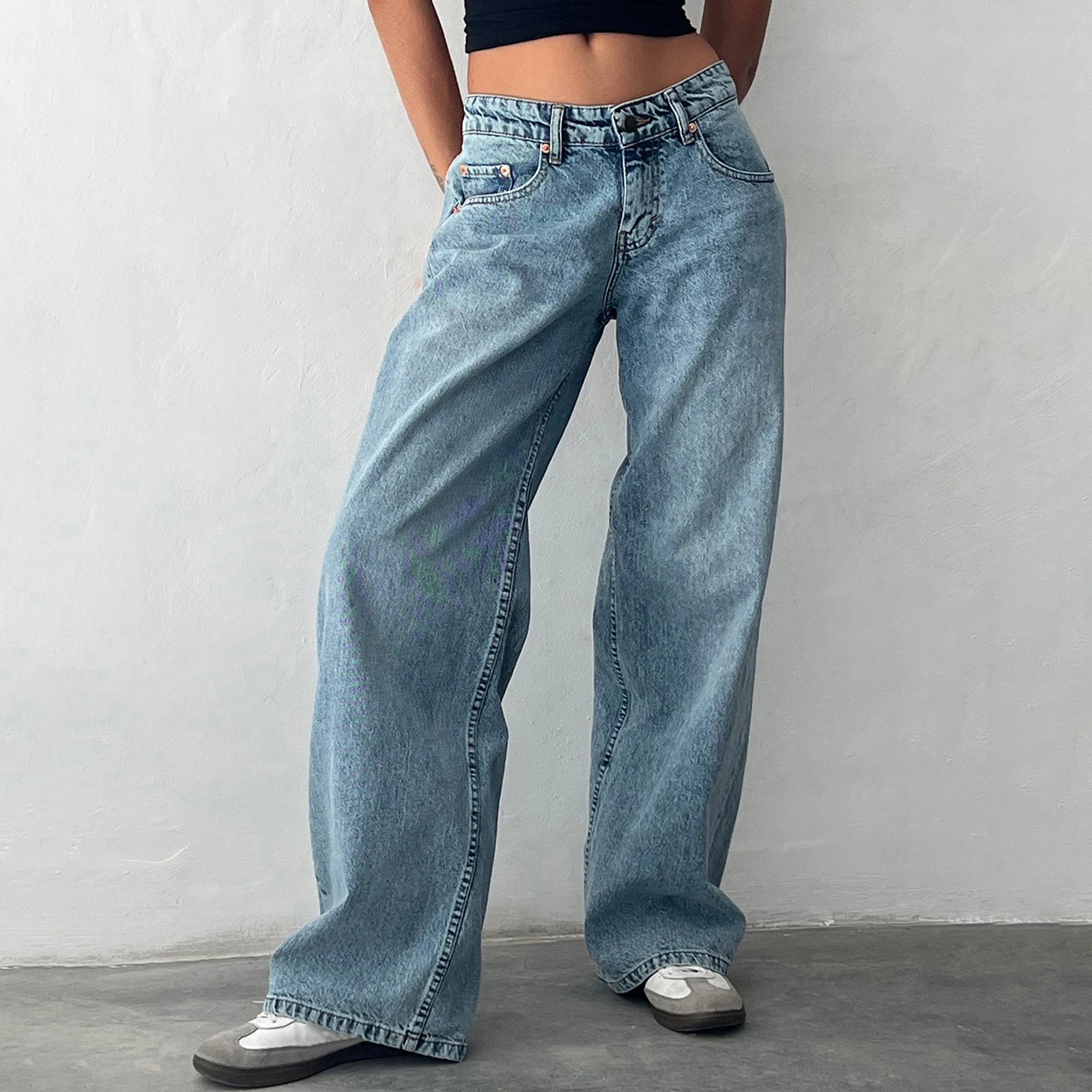 Saint Ivy Baggy Boyfriend Jeans