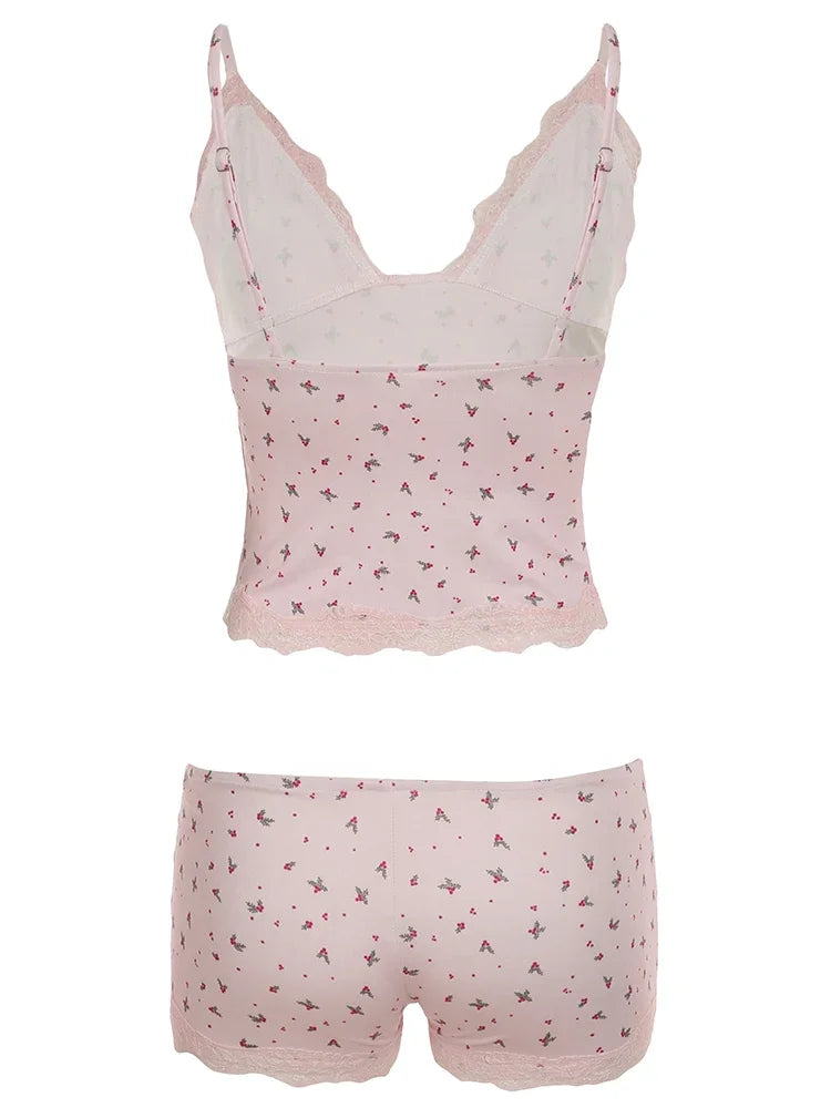 Lace Lounge Set