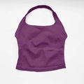NCLAGEN NEW Halter Top Gym Clothes Woman Removable Chest Pad Yoga Tank Tops Push-up Sports Bra Fitness Workout Activewear