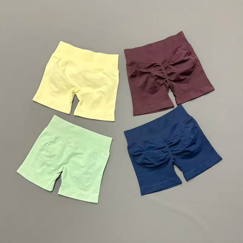 Women's Seamless Scrunch Biker Shorts