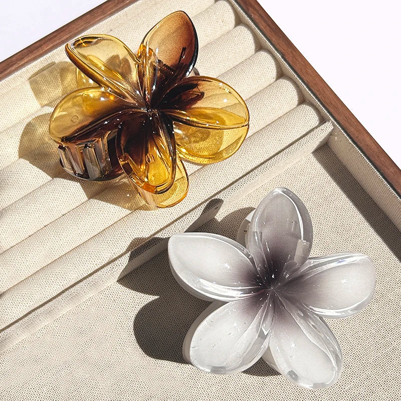 Flower Hair Claw Set