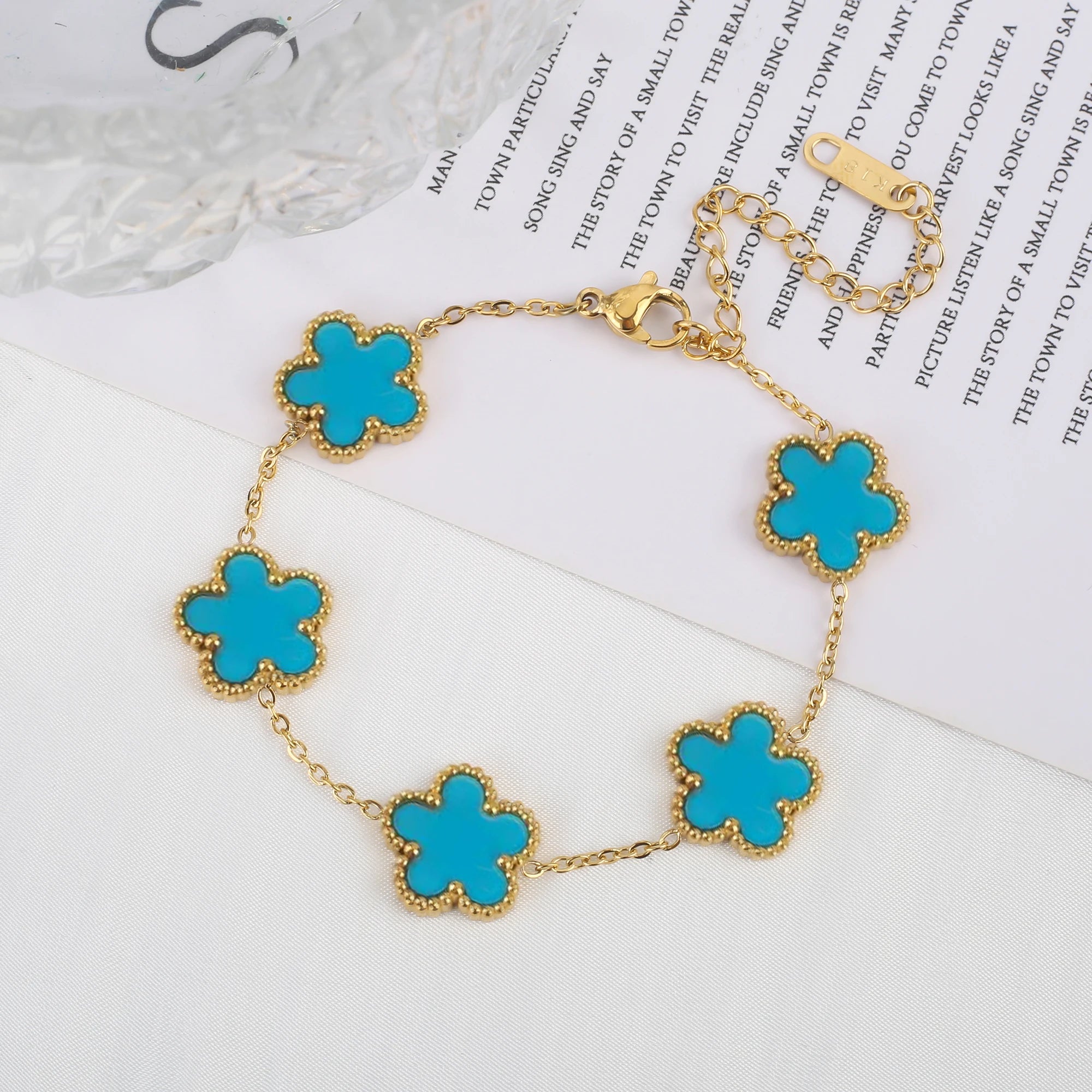 Five Petal Shell Bracelet