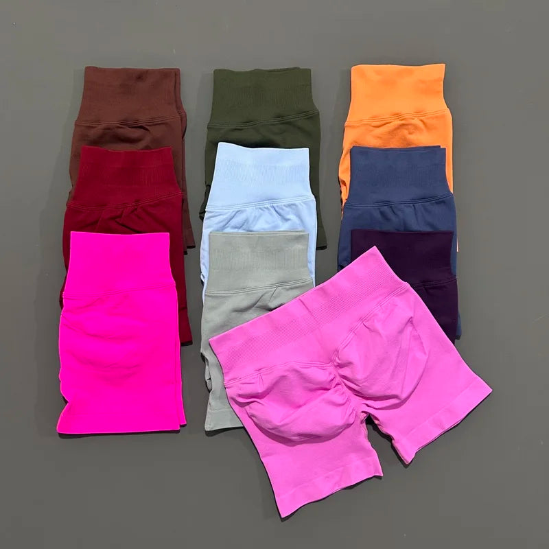Women's Seamless Scrunch Biker Shorts
