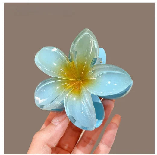 Floral Hair Claw Clip
