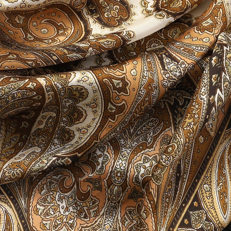 Bohemian Silk Square Scarf