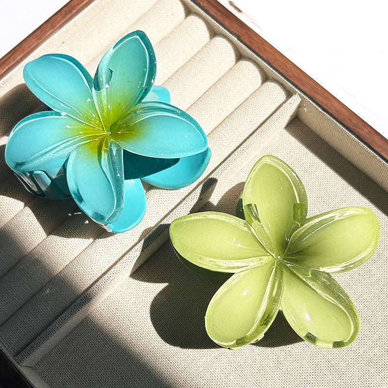 Flower Hair Claw Set