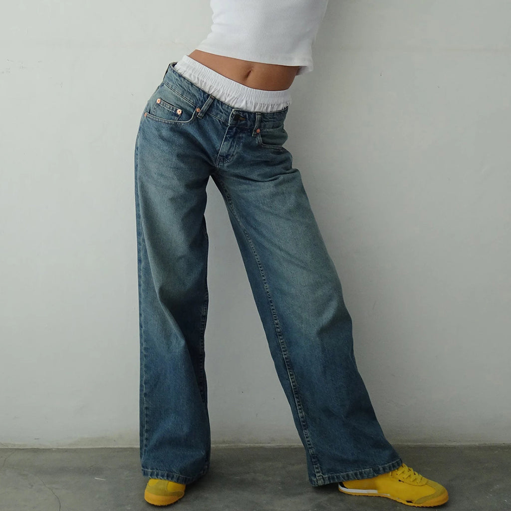 Saint Ivy Baggy Boyfriend Jeans