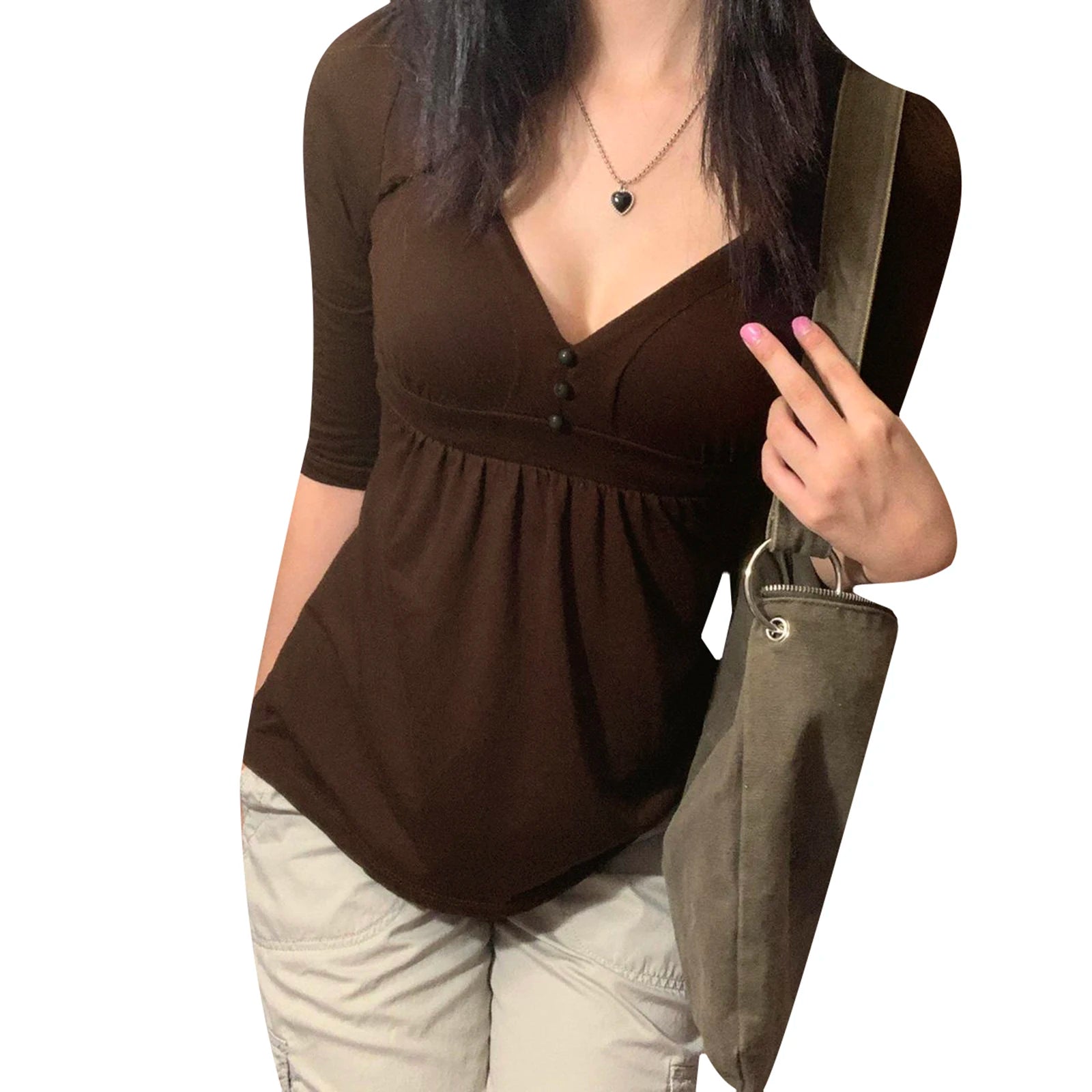 Button Detail Top