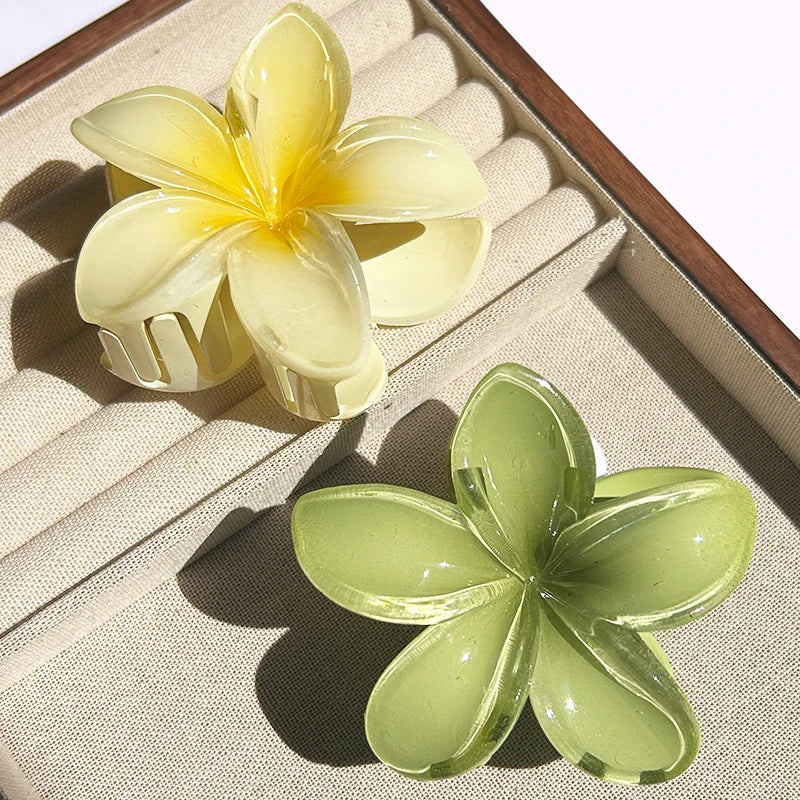 Flower Hair Claw Set
