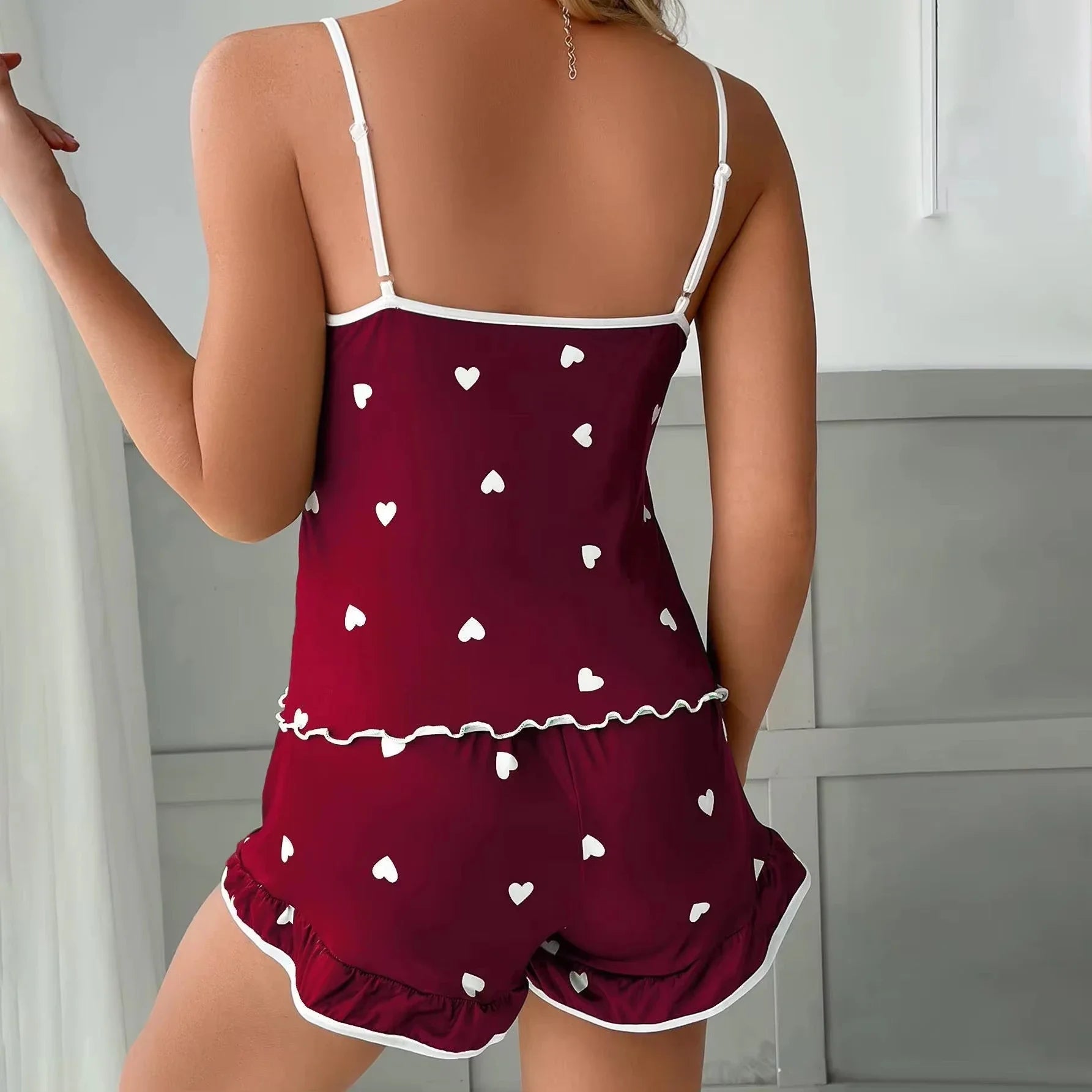 Sweetheart Lace Lounge Set
